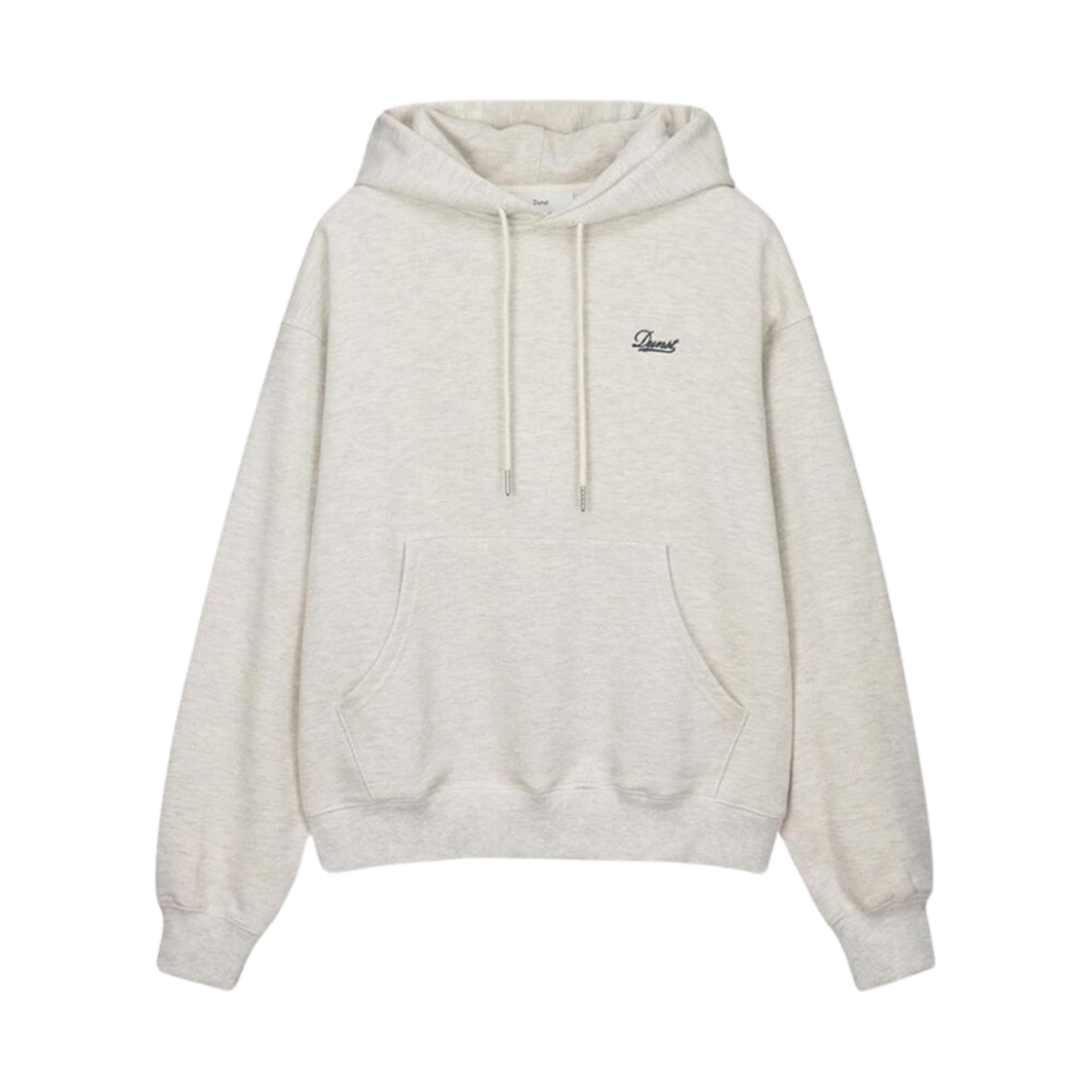 던스트 클래식 스몰 로고 후드 오트밀 멜란지(Dunst Classic Small Logo Hoodie Oatmeal Melange)