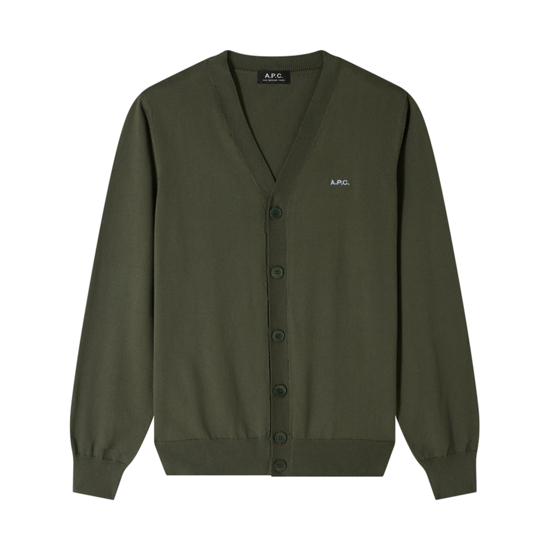 COGDK-H22229-JAC A.P.C. Joseph Cardigan Military Khaki