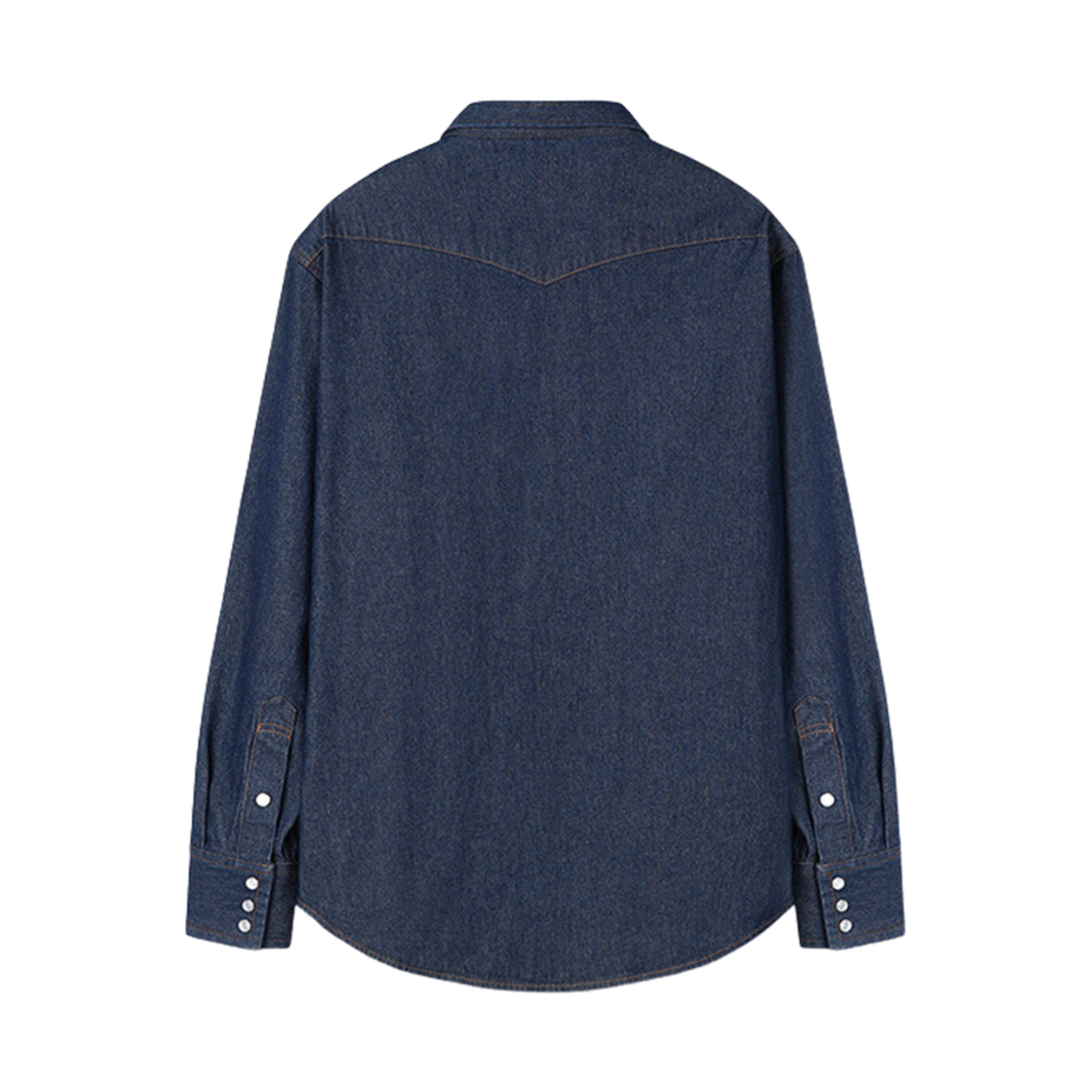 토니웩 린스드 데님 웨스턴 셔츠 인디고(Tonywack Rinsed Denim Western Shirt Indigo) - 2