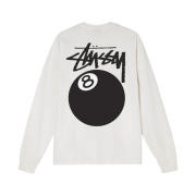 Stussy 8 Ball Pigment Dyed LS T-Shirt