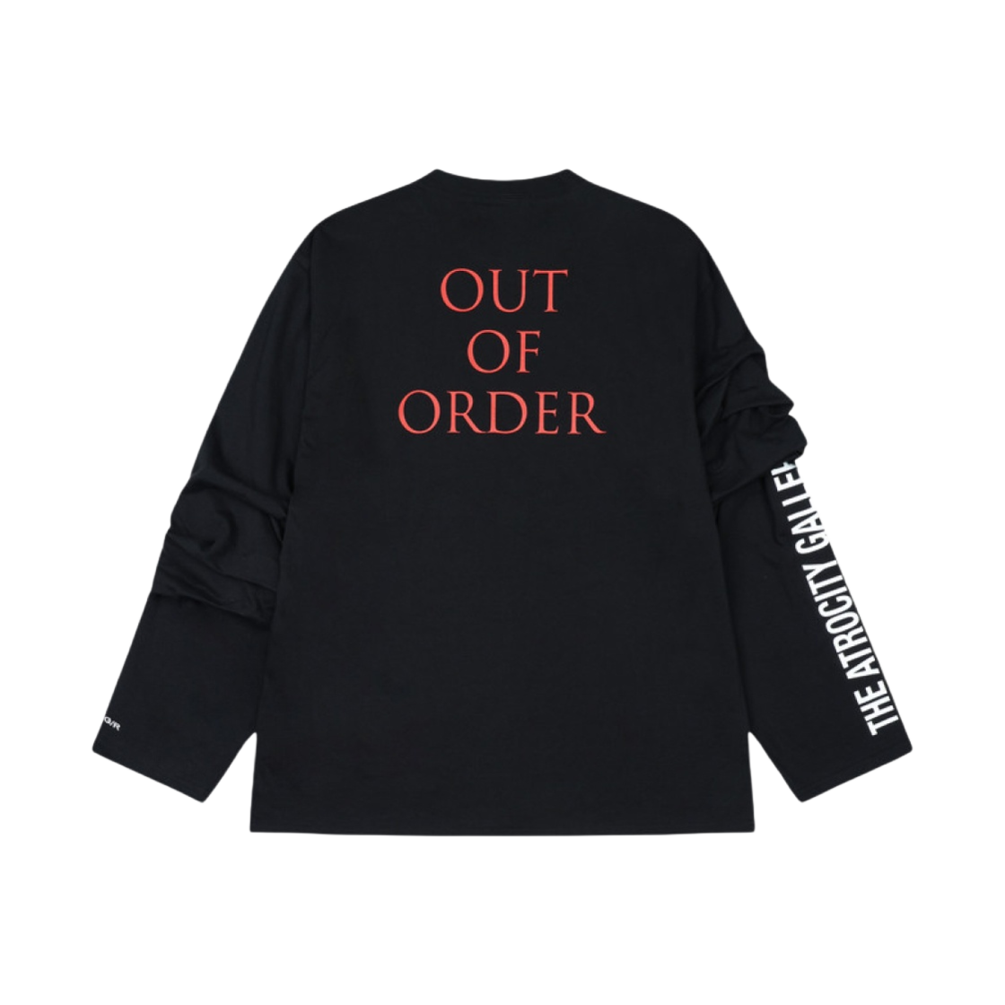프로젝트 G/R 루저 롤업 롱슬리브 블랙(Project G/R Loser Roll-Up Long Sleeve Black) - 2