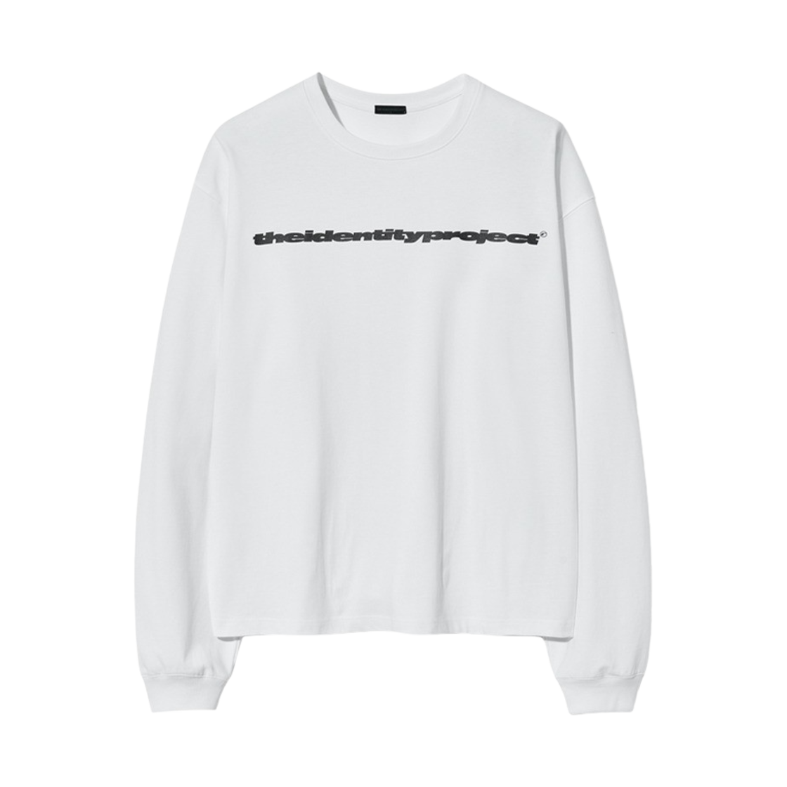 209_TIP THE IDENTITY PROJECT Grass Round Long Sleeve White