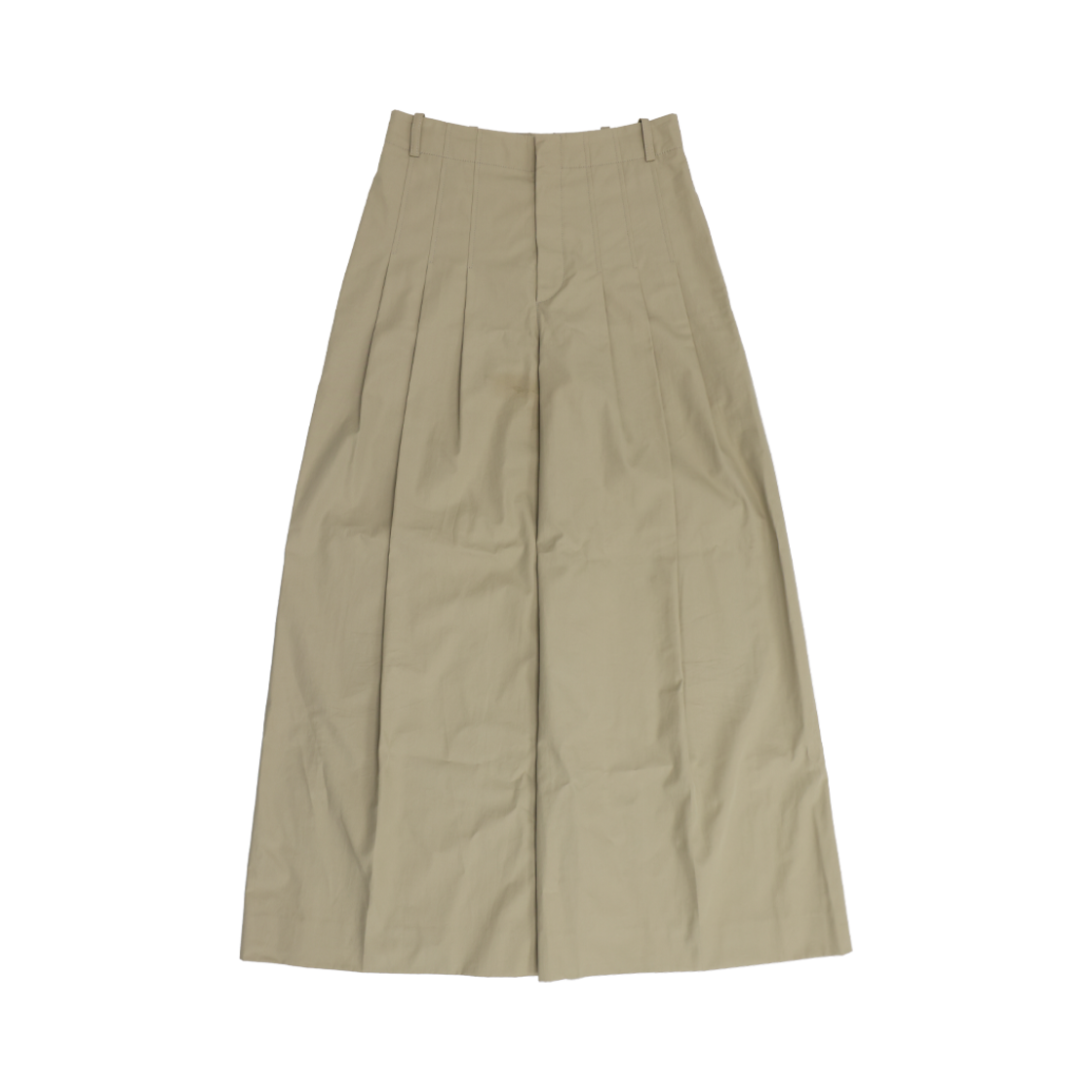 IT8EK62UP5EJ [B등급] Dior Vintage Pleated Flared Pants Beige Gabardine