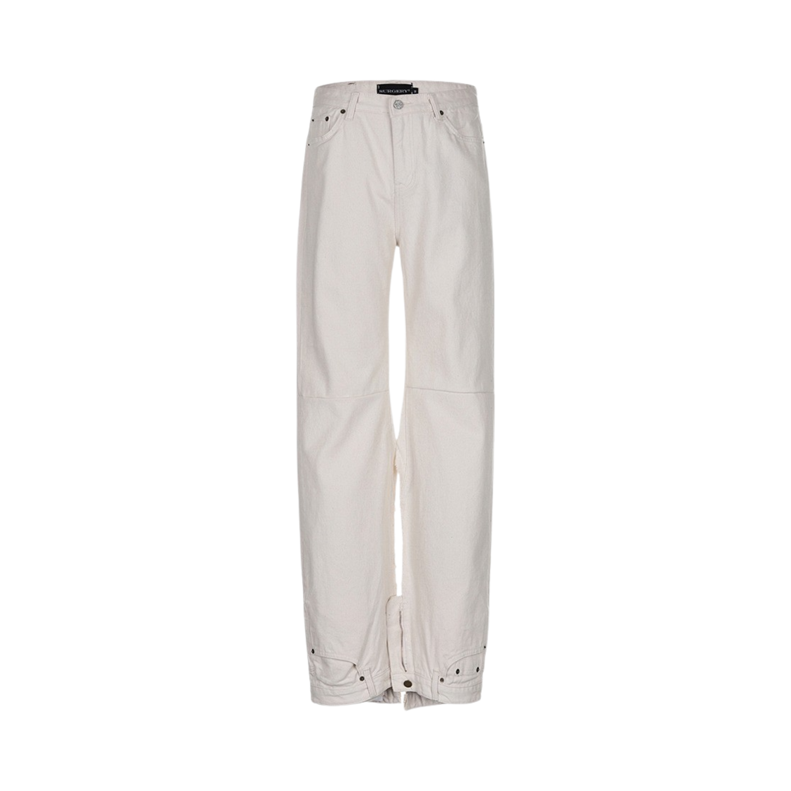 23FW011 Surgery Double Jeans Ivory