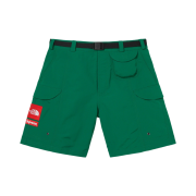 Supreme x The North Face Trekking Packable Belted Shorts Dark Green - 22SS