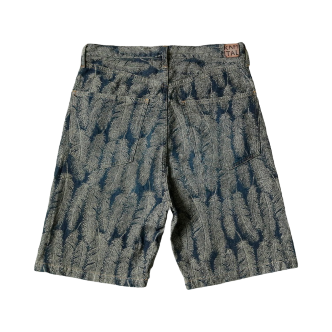 캐피탈 14온즈 페더 데님 5P 숏 팬츠 인디고(Kapital 14 oz. Feather Denim 5P Short Pants Indigo) - 2