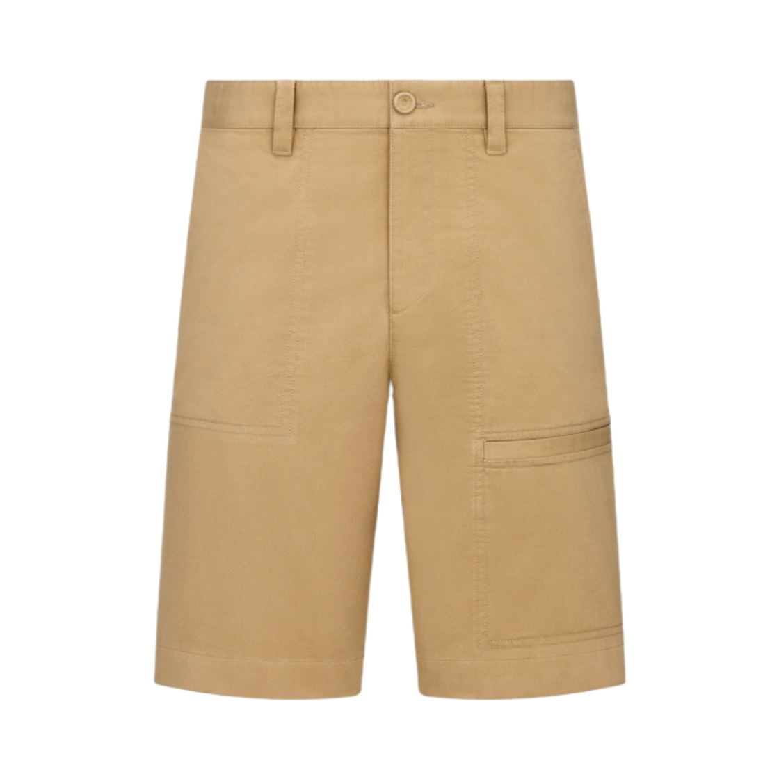 디올 x 데님 티어스 디올 티어스 코튼 트윌 워크웨어 버뮤다 쇼츠 베이지(Dior x Denim Tears Dior Tears Cotton Twill Workwear Bermuda Shorts Beige) - 1