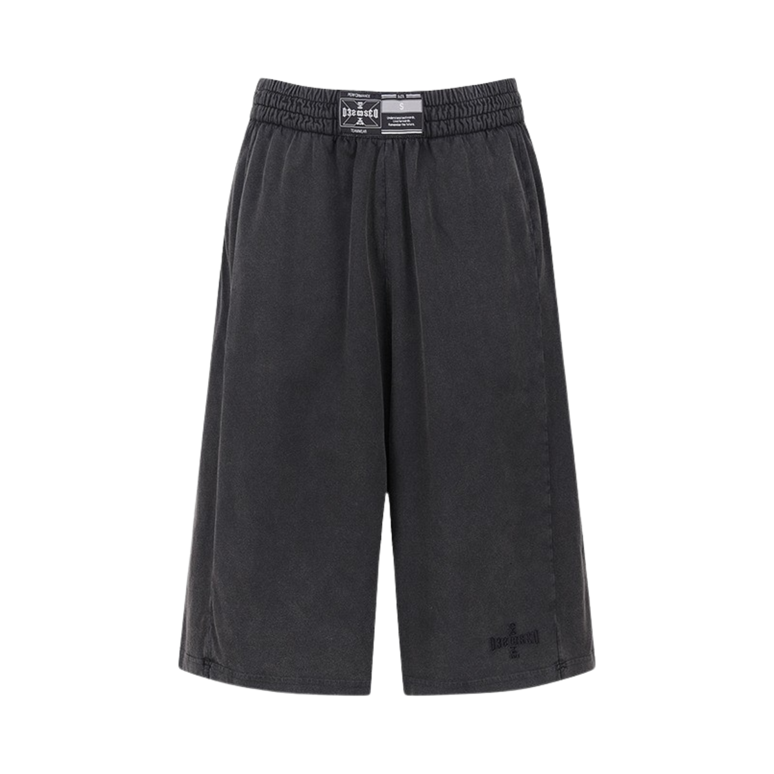 032c 팀 레이어드 쇼츠 페이디드 블랙(032c Team Layered Shorts Faded Black)