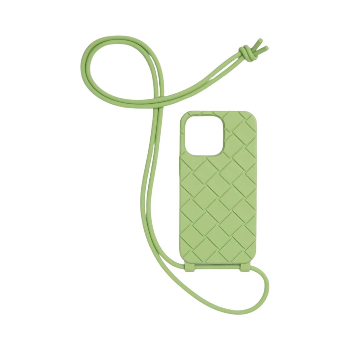 보테가 베네타 아이폰 13 프로 케이스 온 스트랩 피스타치오(Bottega Veneta iPhone 13 Pro Case On Strap Pistachio)