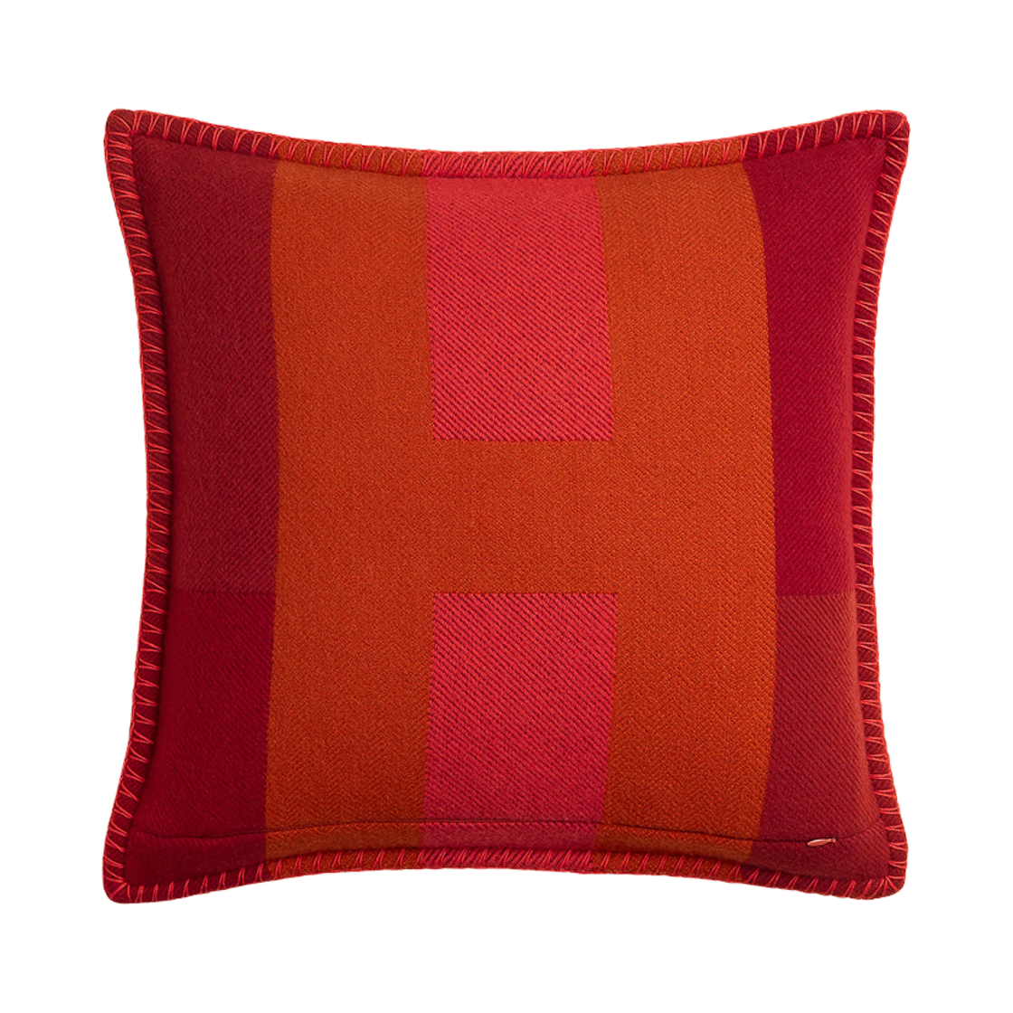 에르메스 H 호라이즌 필로우 메리노 울 & 루즈 아쉬(Hermes H Horizon Pillow Merino Wool & Rouge H) - 2