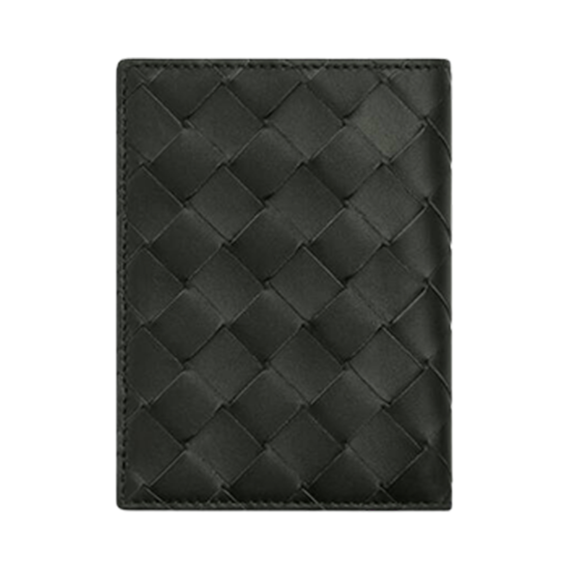 보테가 베네타 인트레치아토 플랩 지갑 다크 그린 머드(Bottega Veneta Intrecciato Flap Wallet Dark Green Mud) - 2