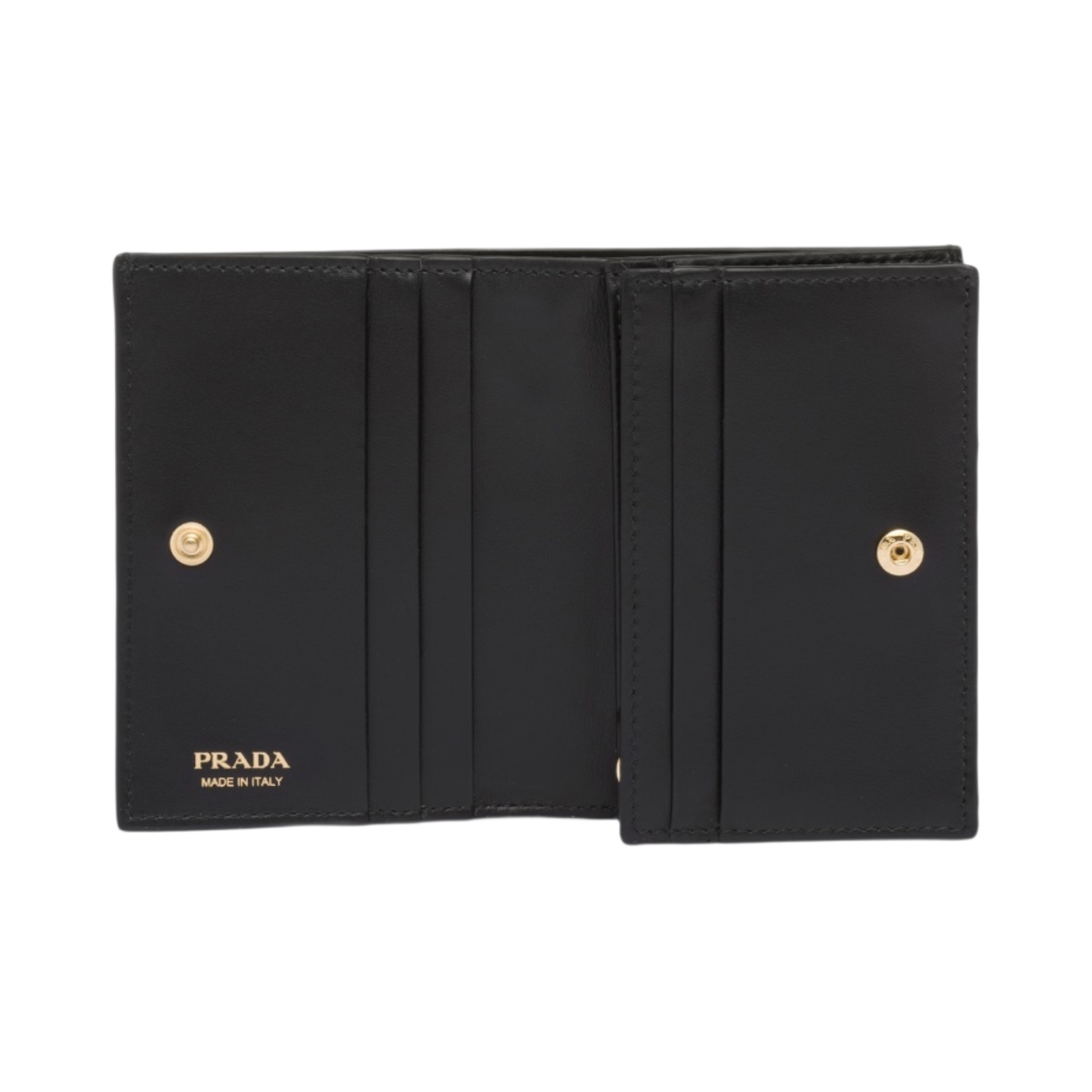프라다 스몰 레더 월렛 블랙(Prada Small Leather Wallet Black) - 2