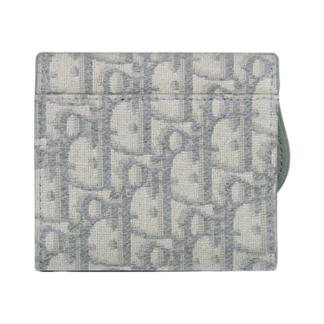 디올 새들 로터스 지갑 그레이 디올 오블리크 자카드(Dior Saddle Lotus Wallet Grey Dior Oblique Jacquard) - 4