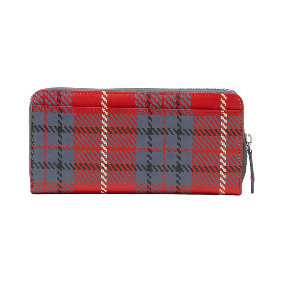 비비안 웨스트우드 글로시 타탄 레더 라운드 지퍼 롱 월렛 타탄(Vivienne Westwood Glossy Tartan Leather Round Zipper Long Wallet Tartan) - 2