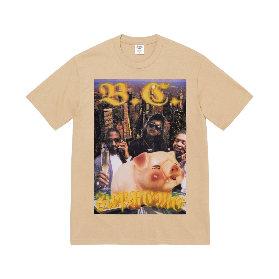 슈프림 x 베르나데트 코퍼레이션 머니 티셔츠 카키 - 23SS(Supreme x Bernadette Corporation Money T-Shirt Khaki - 23SS) - 1