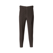 Homme Plisse Issey Miyake Body Arch Trousers Brown