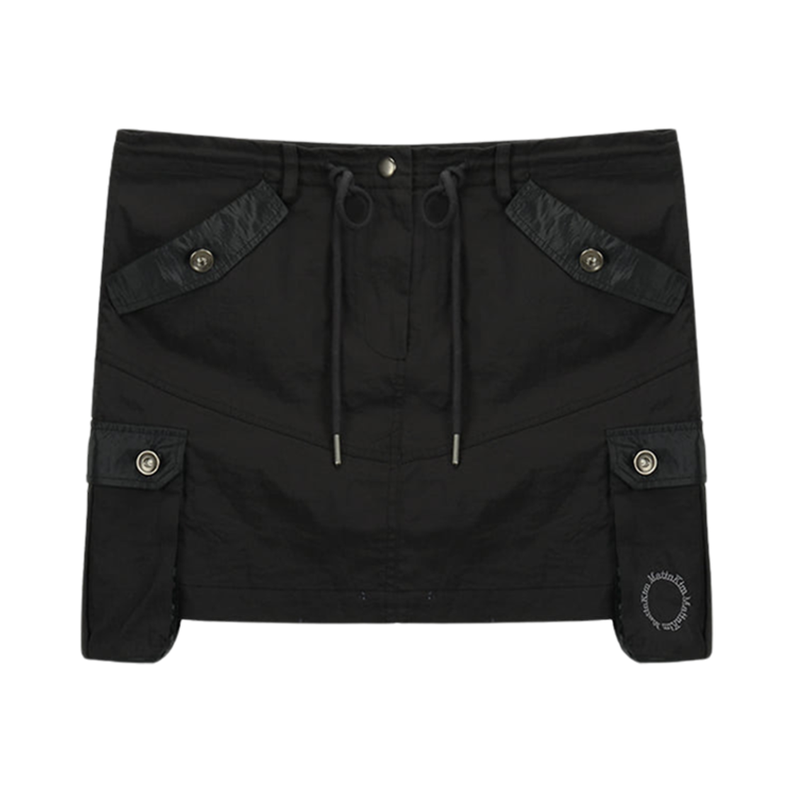 (W) 마뗑킴 카고 미니 스커트 차콜((W) Matin Kim Cargo Mini Skirt Charcoal) - 1