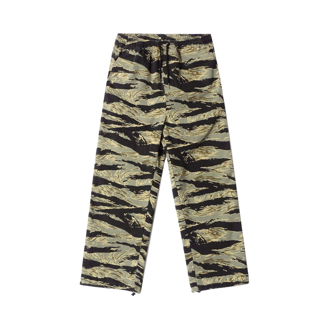 Q3AMPT003BEI QT8 GARMENTS GB Tiger Camo Wide Banding Pant Beige