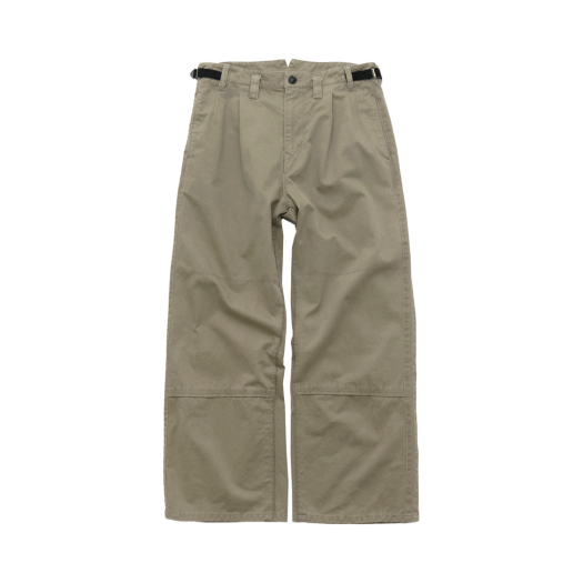 PL5PPT7100C8 Polyteru Side Zip Gosima Pants Beige