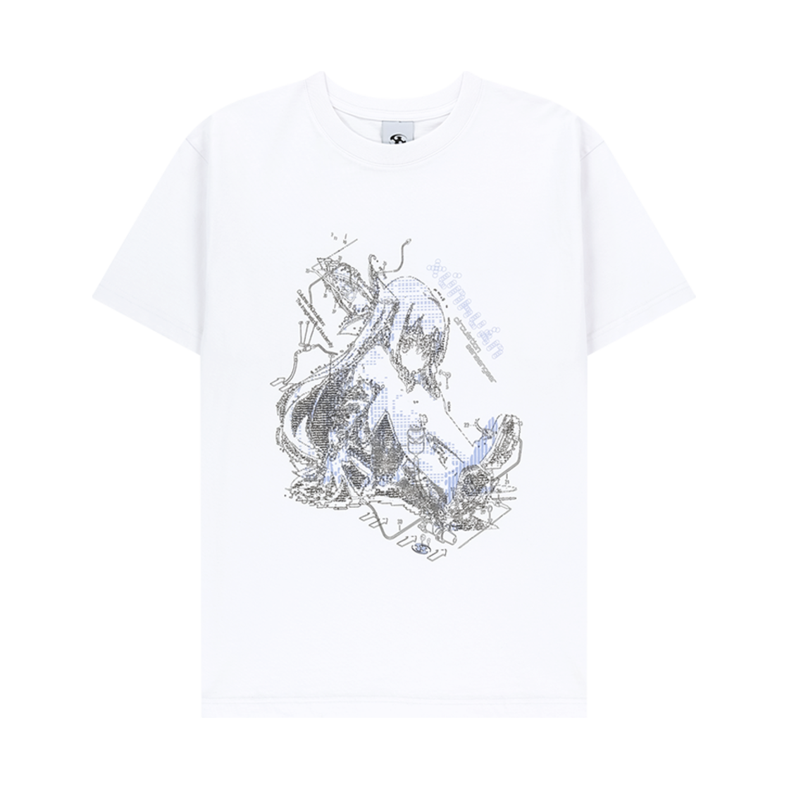 산산기어 순환 티셔츠 화이트 | Sansan Gear | KREAM