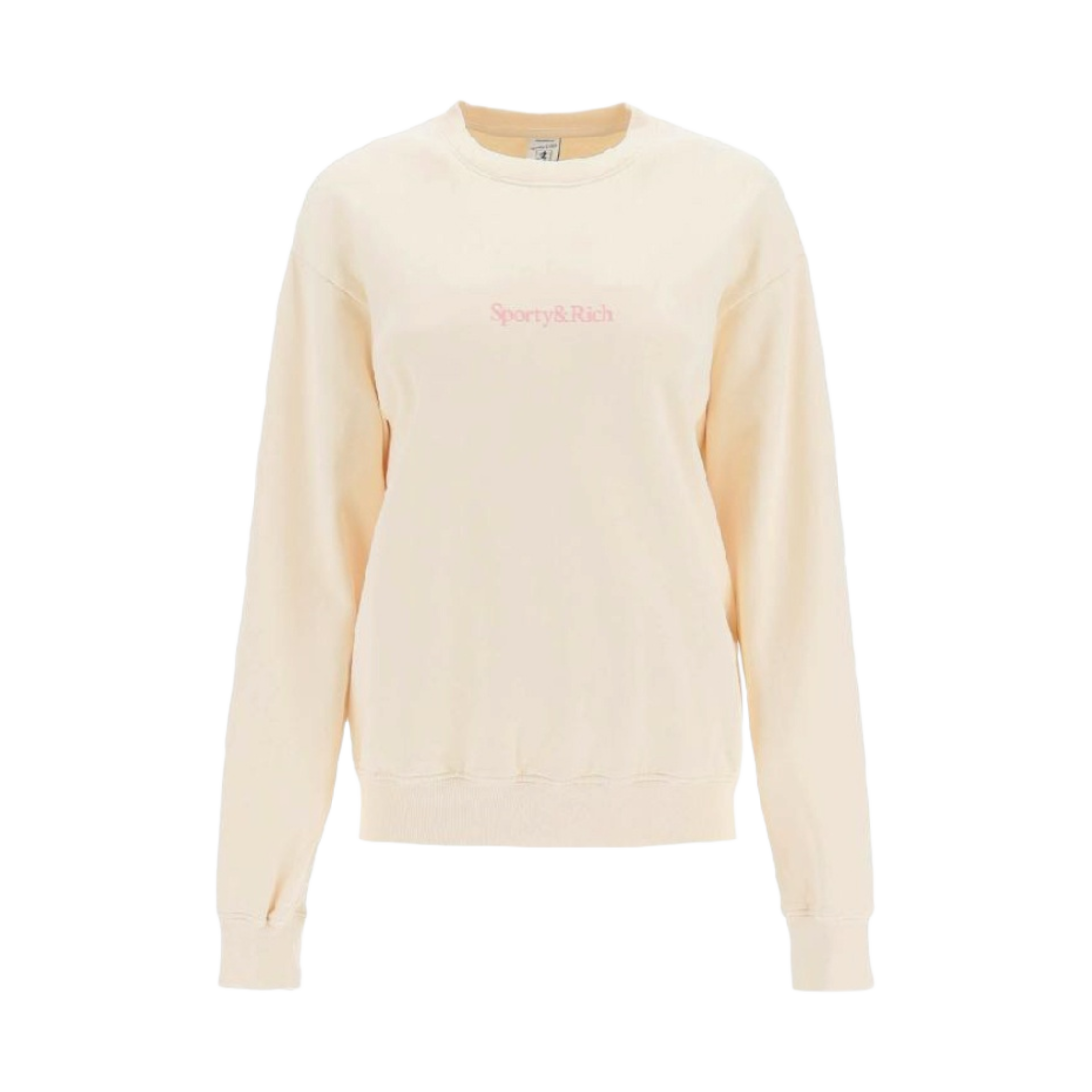 스포티 앤 리치 뉴 헬스 크루넥 크림(Sporty & Rich New Health Crewneck Cream) - 1