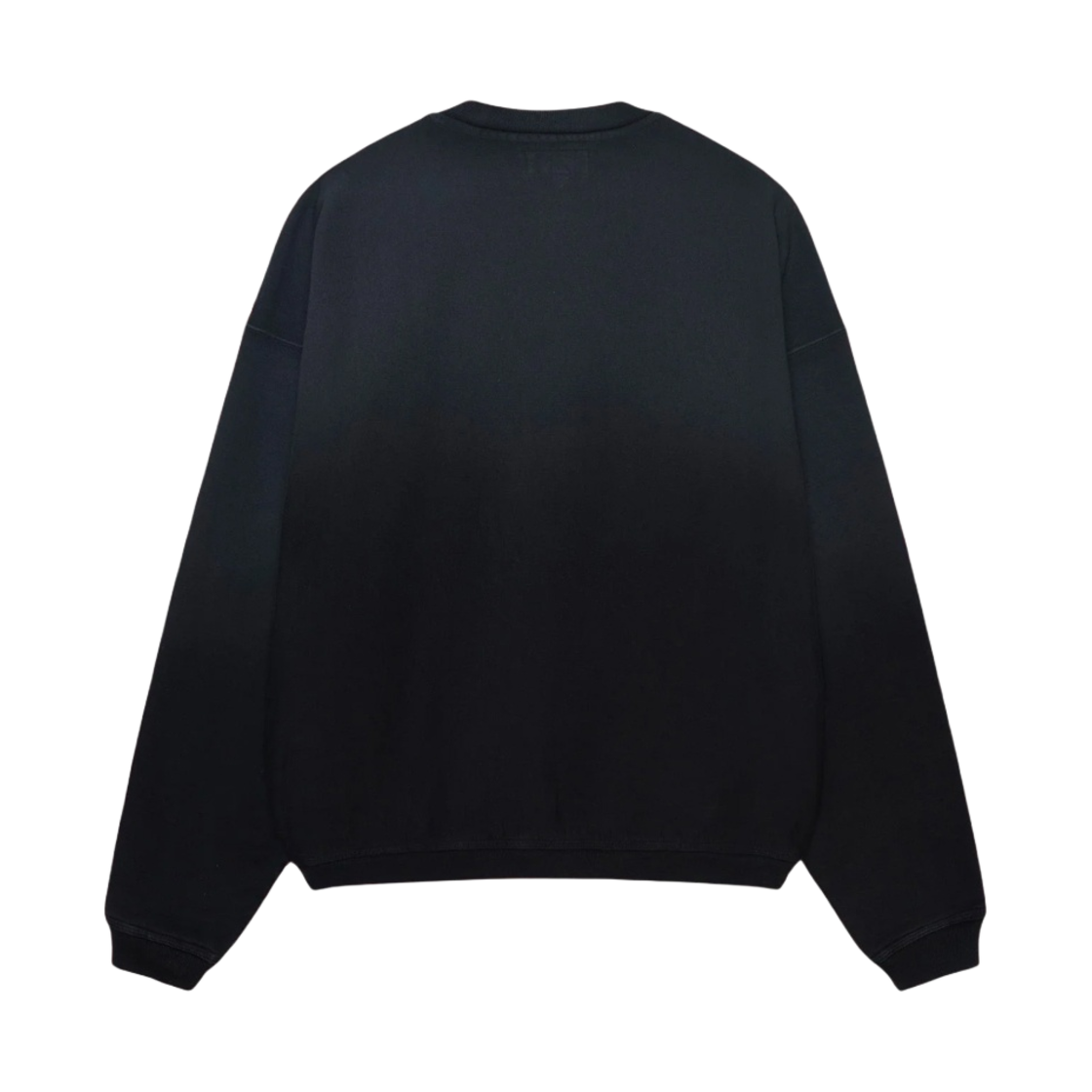스투시 선 페이디드 오버사이즈 크루넥 블랙(Stussy Sun Faded Oversized Crew Black) - 2