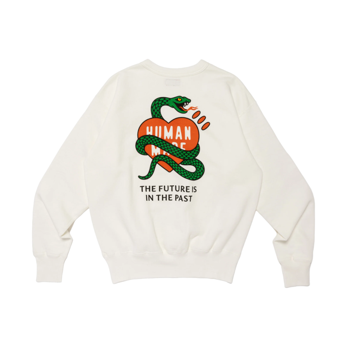 HM29CS011 Human Made Tsuriami Sweatshirt White