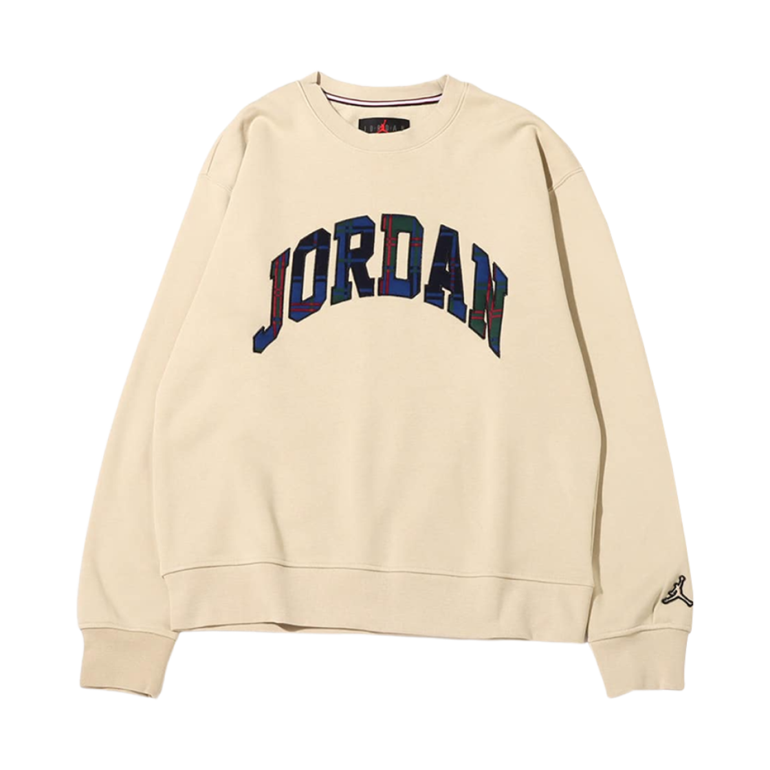 DV1576-206 Jordan Essentials Holiday Crew Sweatshirt Rattan