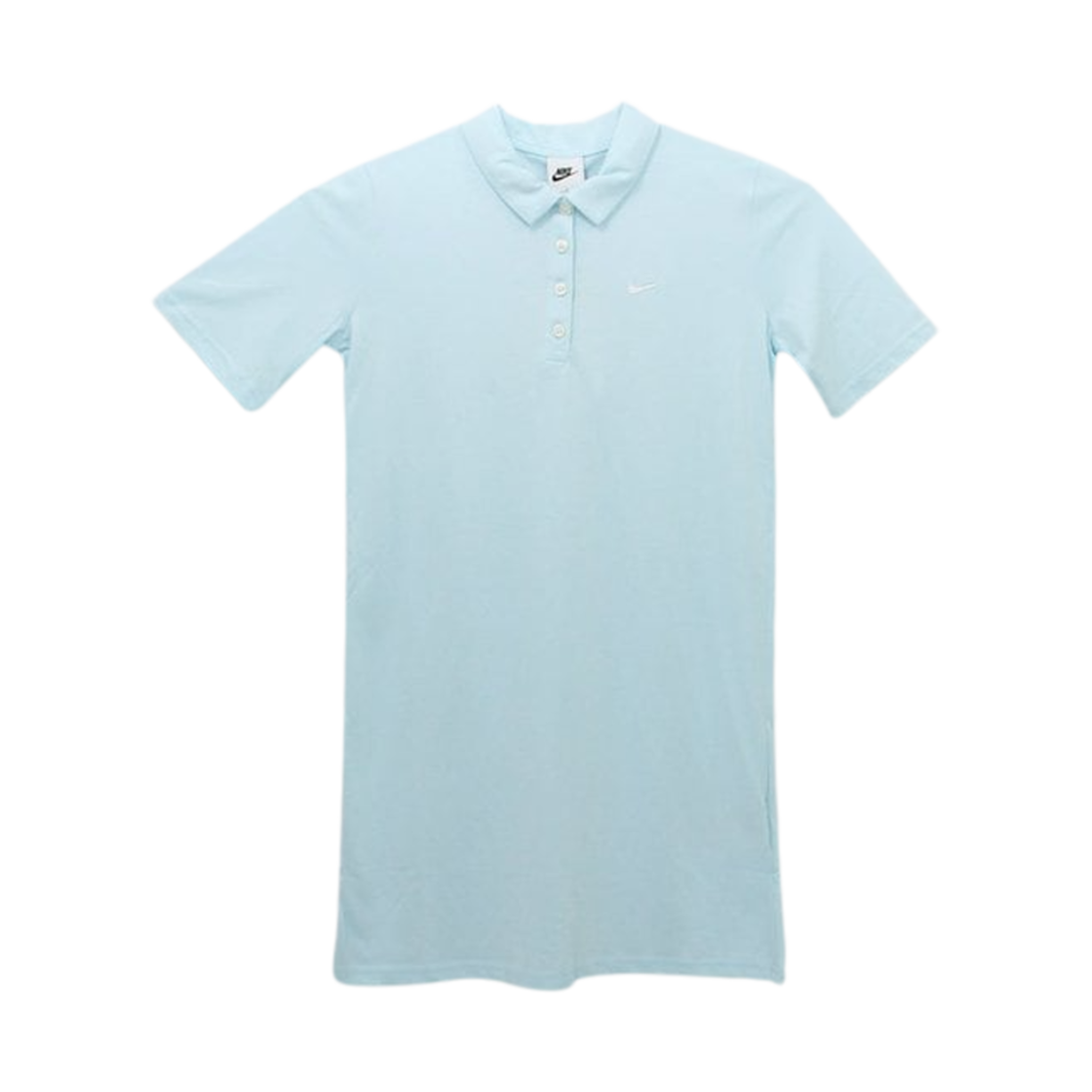 (W) 나이키 NSW 드레스 글레이셔 블루 - 아시아((W) Nike NSW Dress Glacier Blue - Asia) - 1