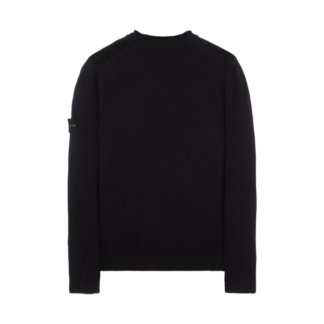 스톤 아일랜드 528D3 스티치 로우 코튼 크루넥 니트 블랙 - 23SS(Stone Island 528D3 Stitch in Raw Cotton Crewneck Knit Black - 23SS) - 2