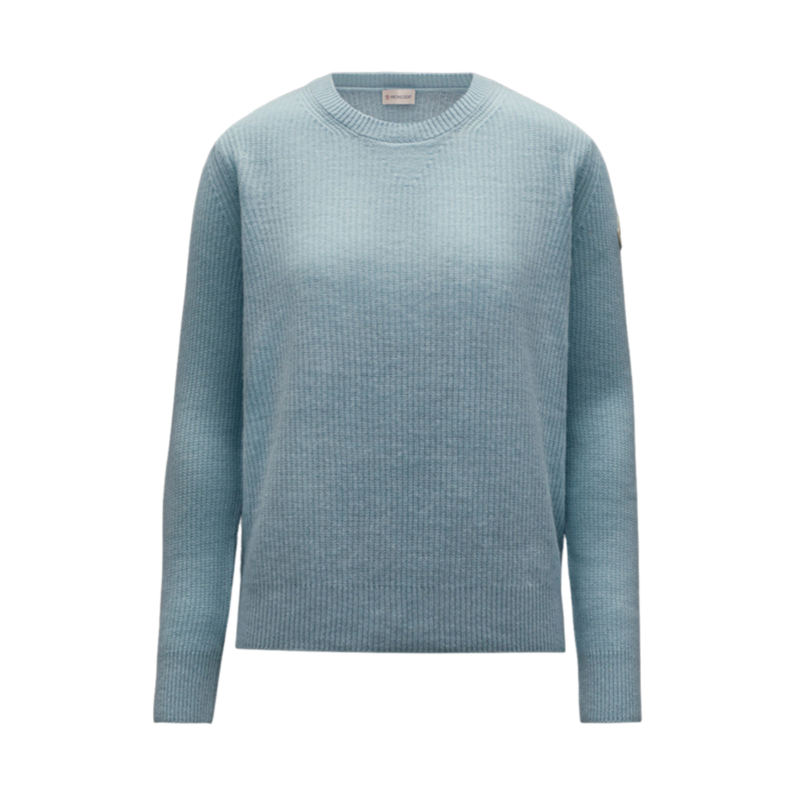 (W) 몽클레르 울 캐시미어 점퍼 브라이트 블루 - 22SS((W) Moncler Wool Cashmere Jumper Bright Blue - 22SS) - 1