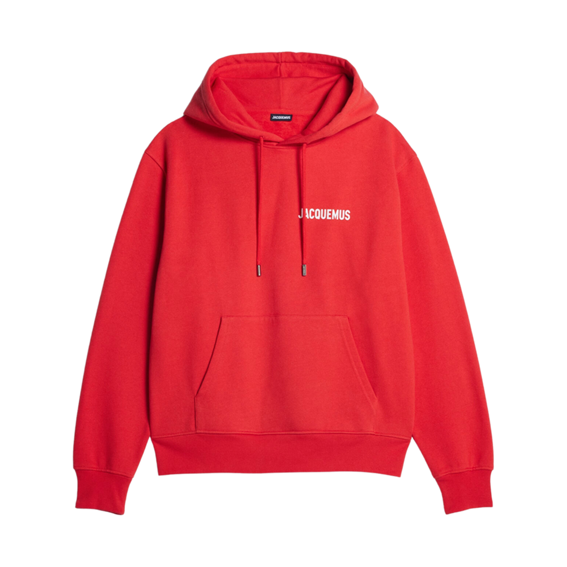 자크뮈스 르 스웨트셔츠 자크뮈스 후드 스웨트셔츠 레드(Jacquemus Le Sweatshirt Jacquemus Hooded Sweatshirt Red) - 1