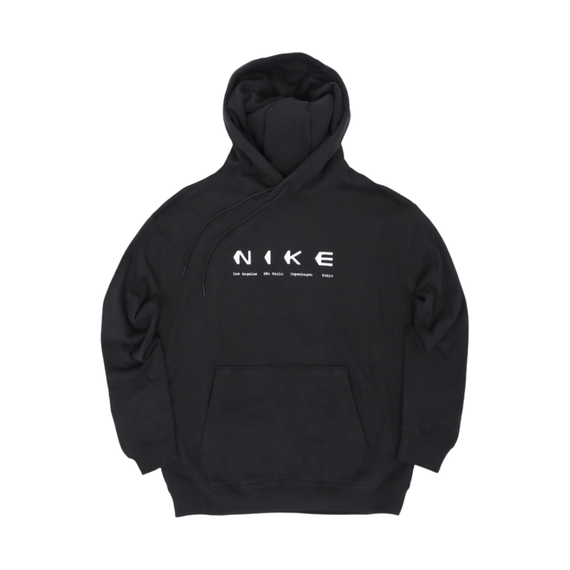 DV9047-010 Nike SB Fleece Pullover Skateboarding Hoodie Black - Asia