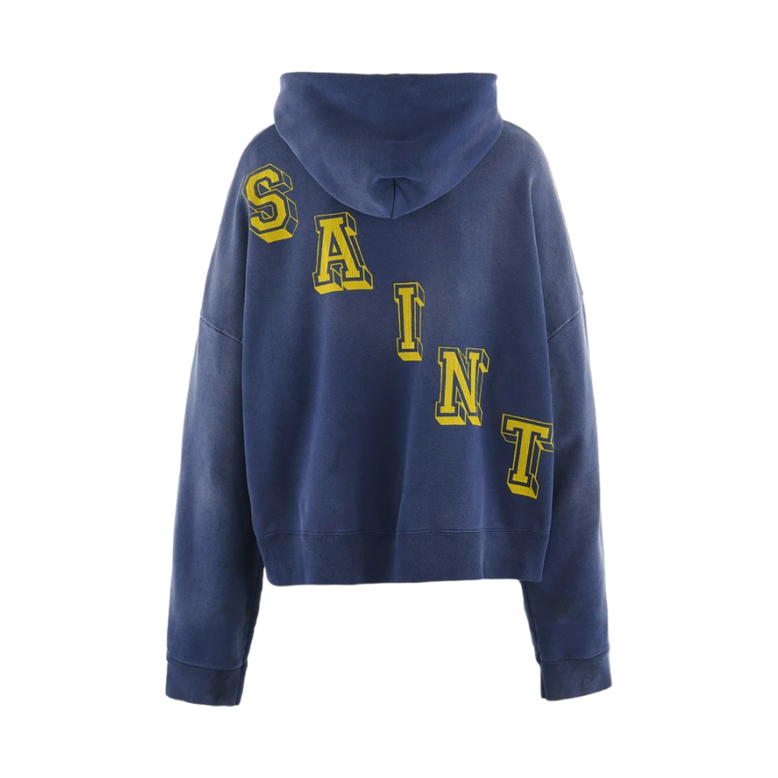 세인트 마이클 엔젤 후드 네이비 - 24AW(Saint Mxxxxxx Angel Hoodie Navy - 24AW) - 2