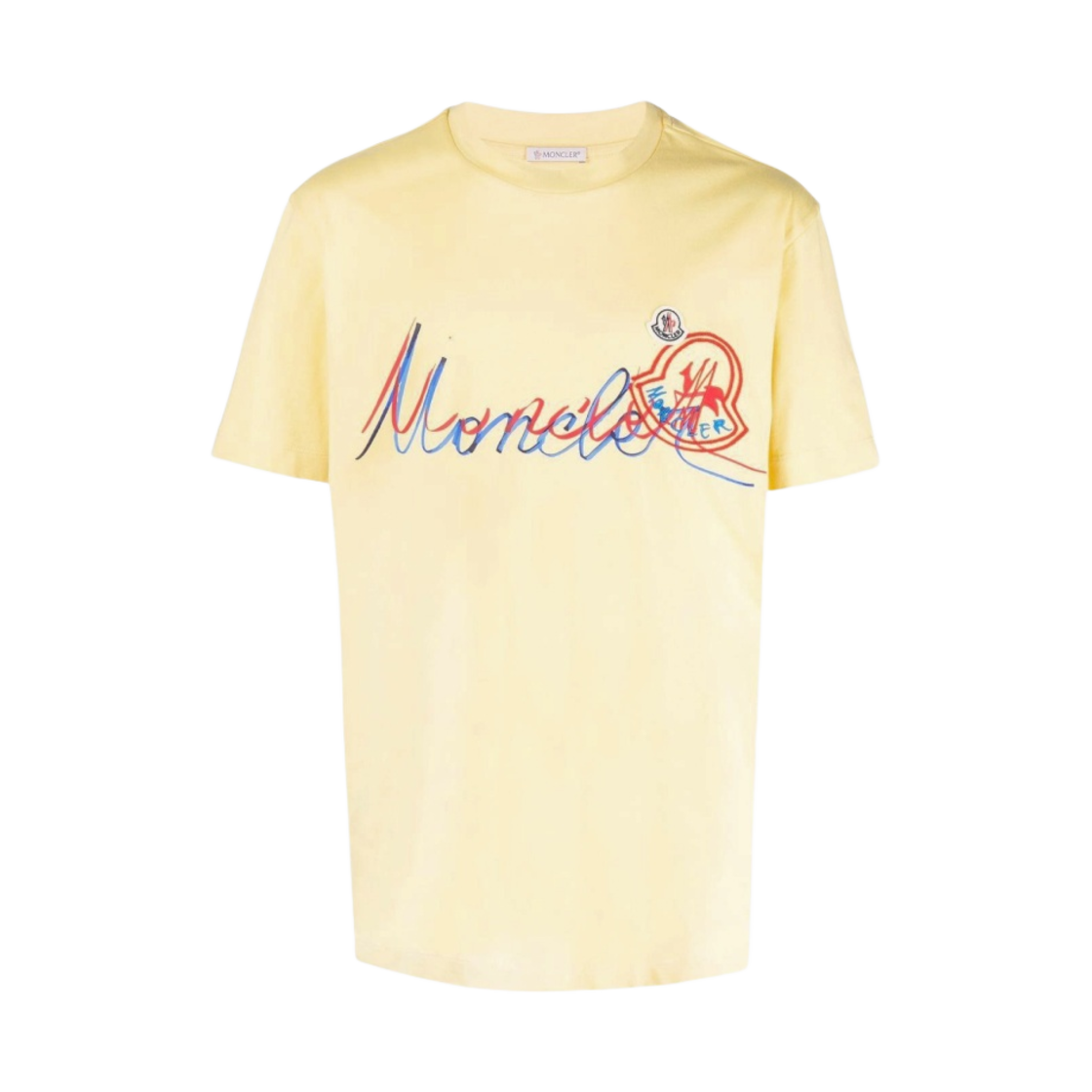 H1-091-8C00042-8390T-12I Moncler Logo T-Shirt Dusty Citron - 22SS