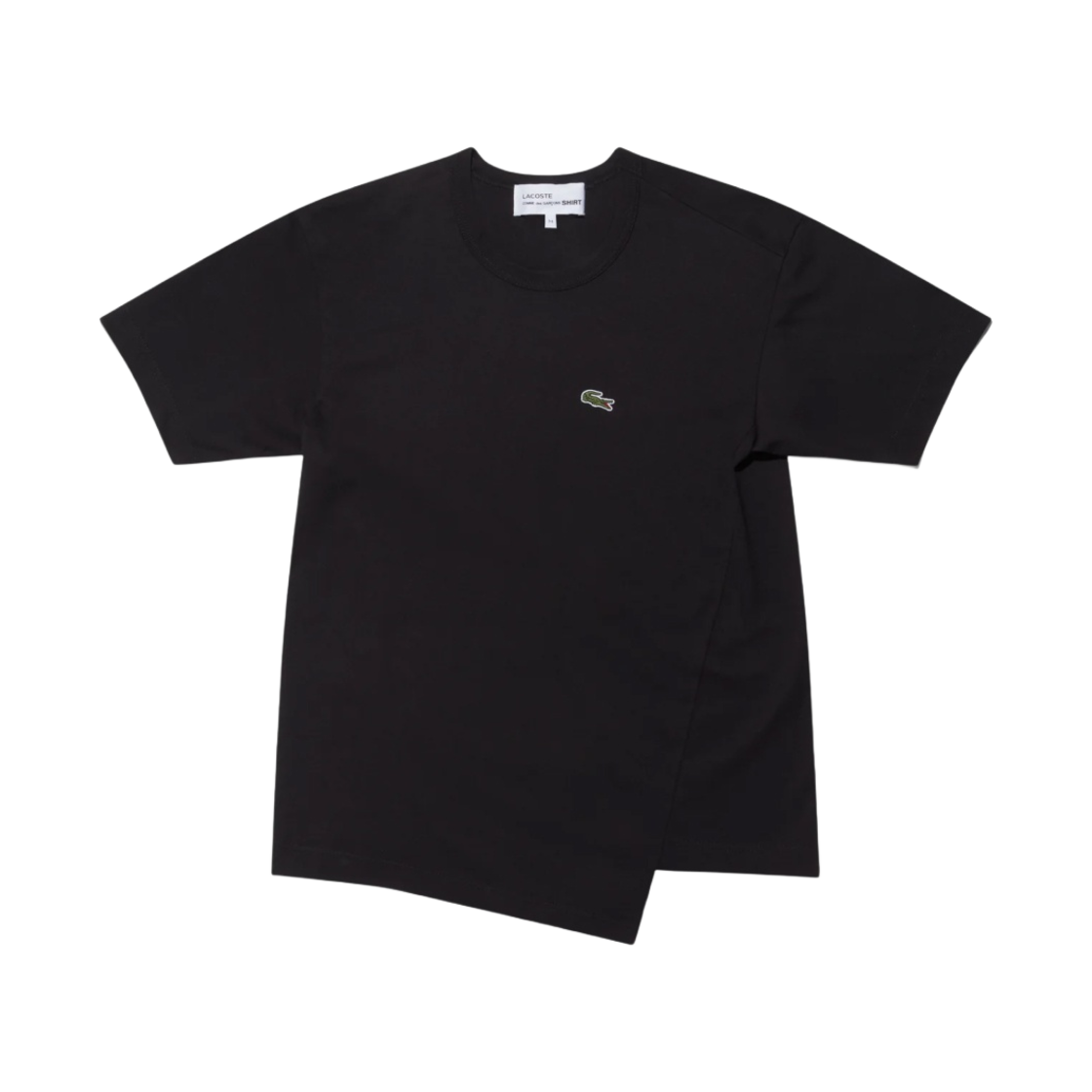 꼼데가르송 셔츠 x 라코스테 티셔츠 블랙(Comme des Garcons Shirt x Lacoste T-Shirt Black)