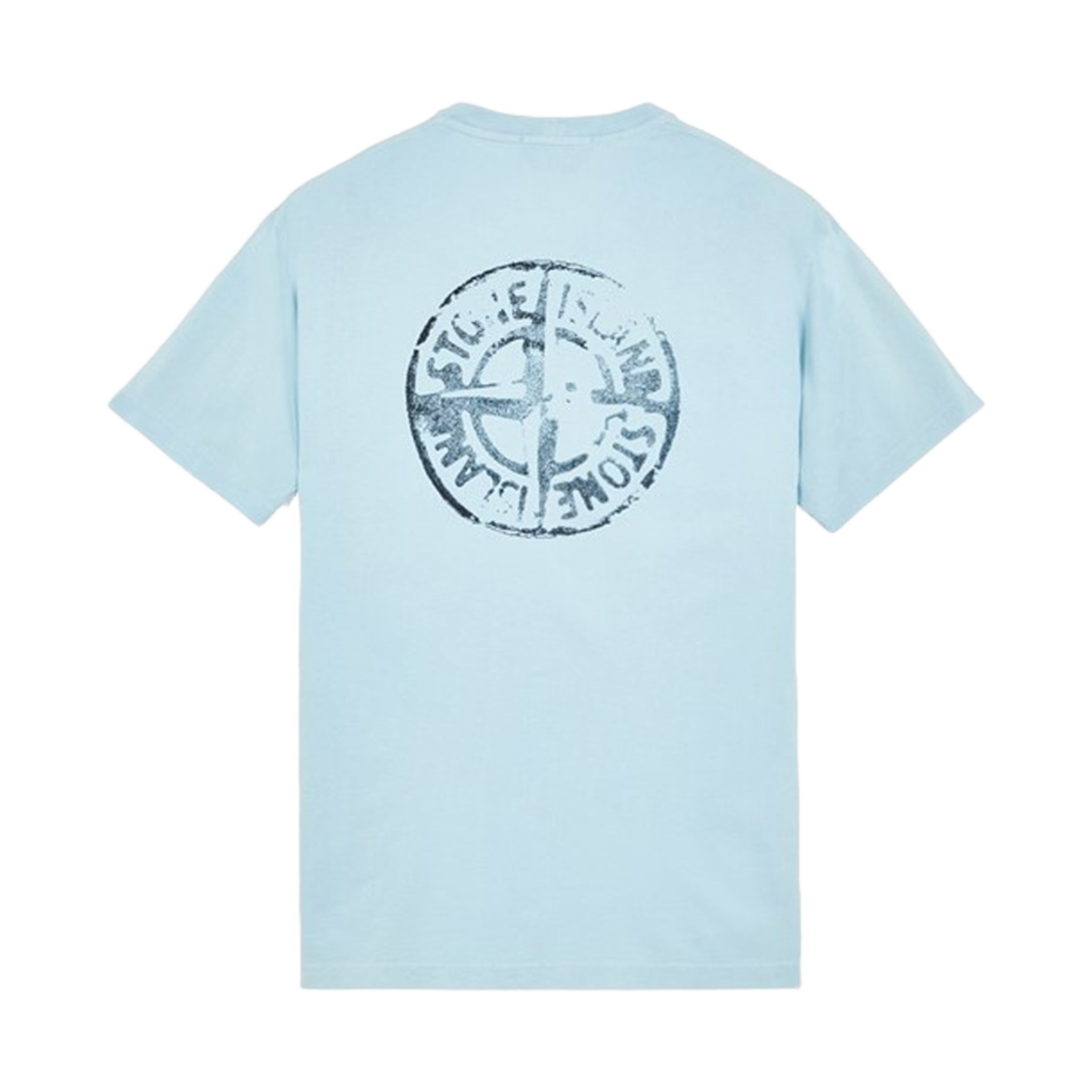 스톤 아일랜드 2NS82 스탬프 투 프린트 티셔츠 스카이 블루 - 23FW(Stone Island 2NS82 Stamp Two Print T-Shirt Sky Blue - 23FW) - 2