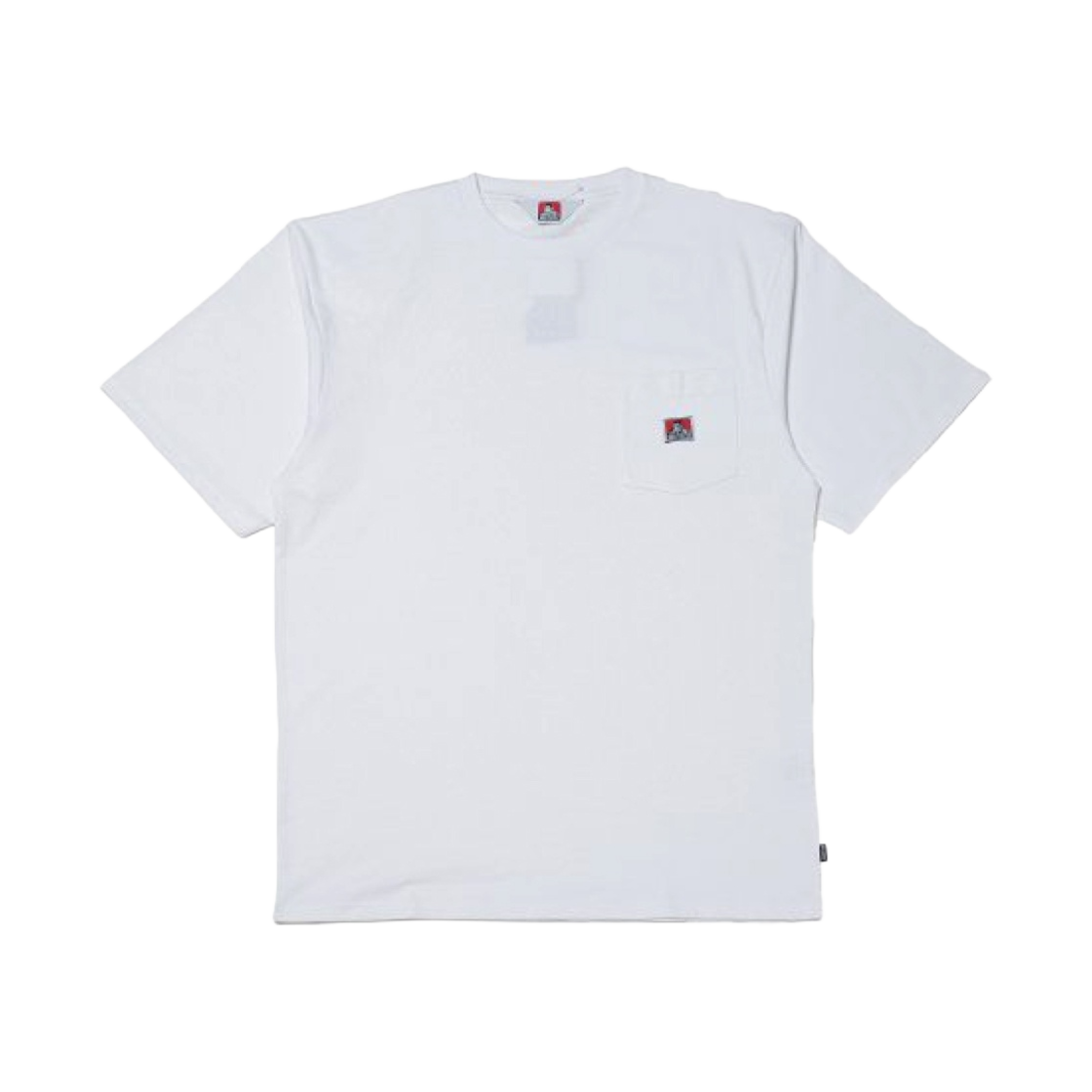 BDZ0-0013 Ben Davis Original Big Pocket T-Shirt White