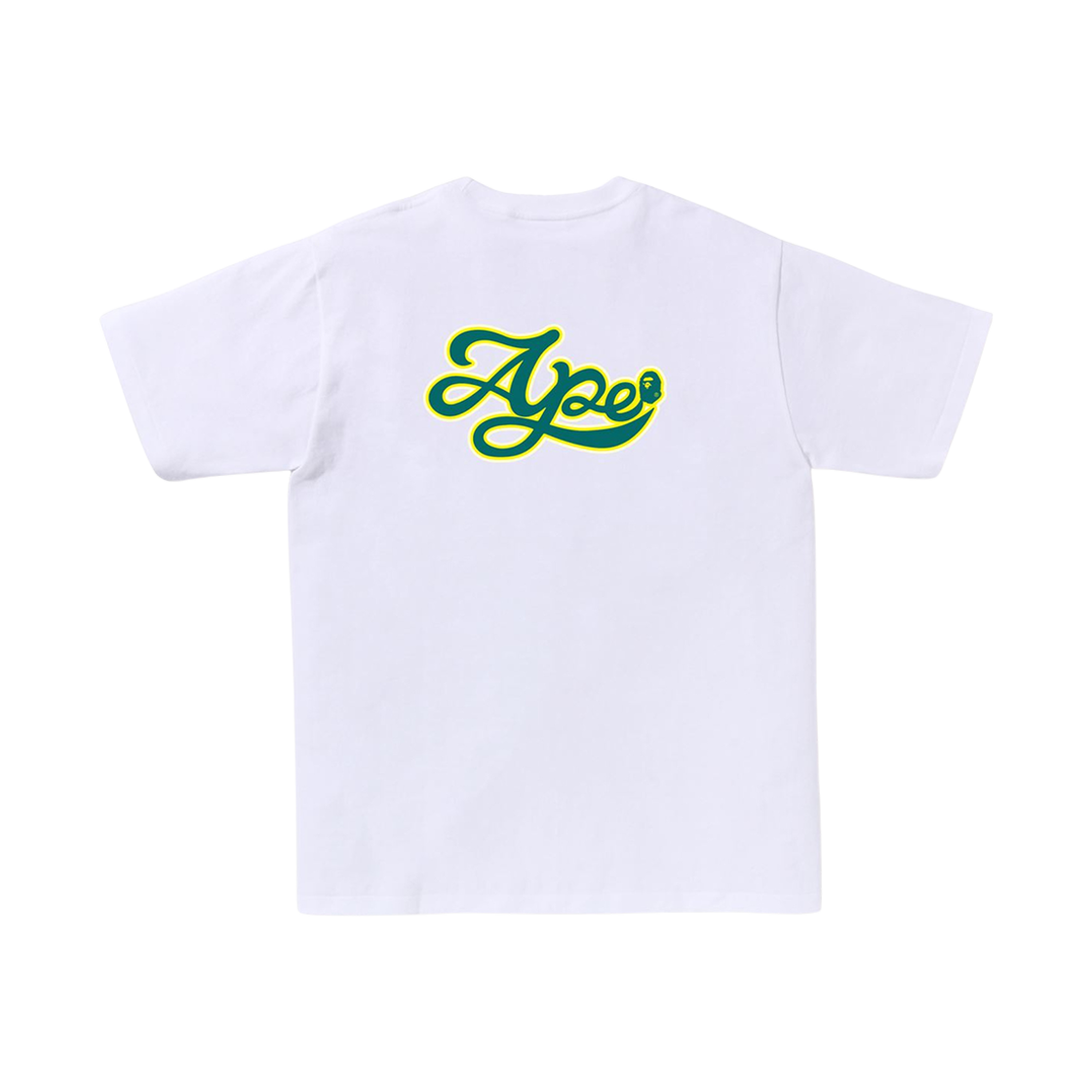 베이프 바시티 베이스볼 로고 티셔츠 화이트(BAPE Varsity Baseball Logo T-Shirt White) - 2
