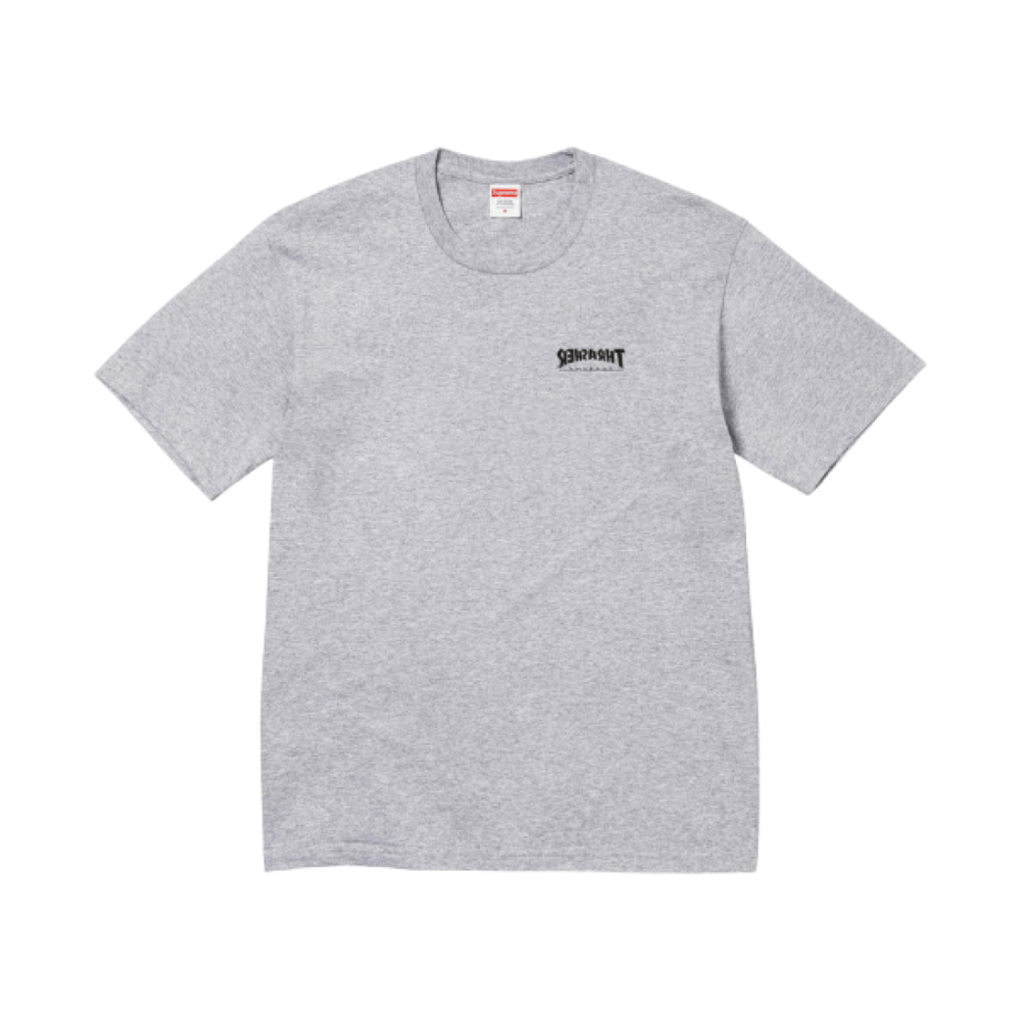 슈프림 x 트레셔 크로스 티셔츠 헤더 그레이 - 24FW(Supreme x Thrasher Cross T-Shirt Heather Grey - 24FW) - 2