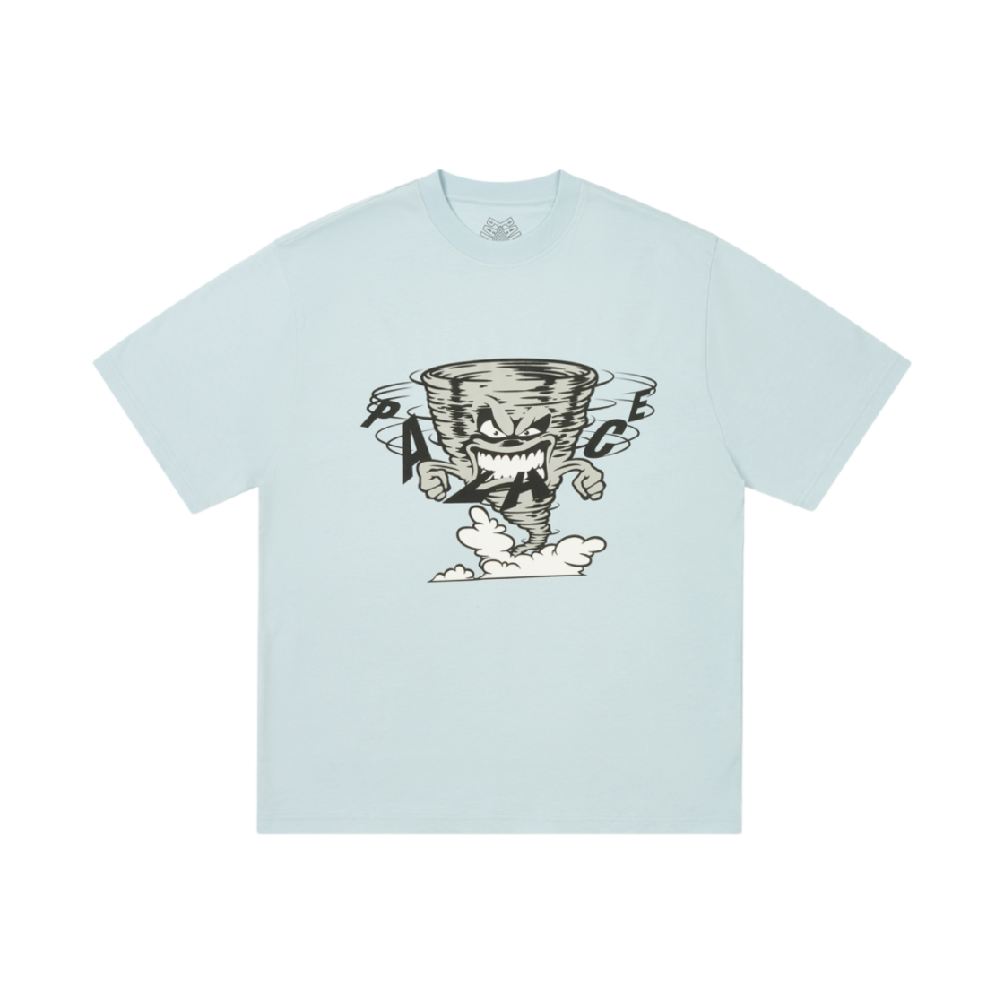 - Palace Tornado T-Shirt Faint Blue - 24FW