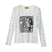 (W) Hysteric Glamour Girls Are Crazy Chibi T-Shirt White
