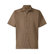 Homme Plisse Issey Miyake MC May Shirt Soil Brown