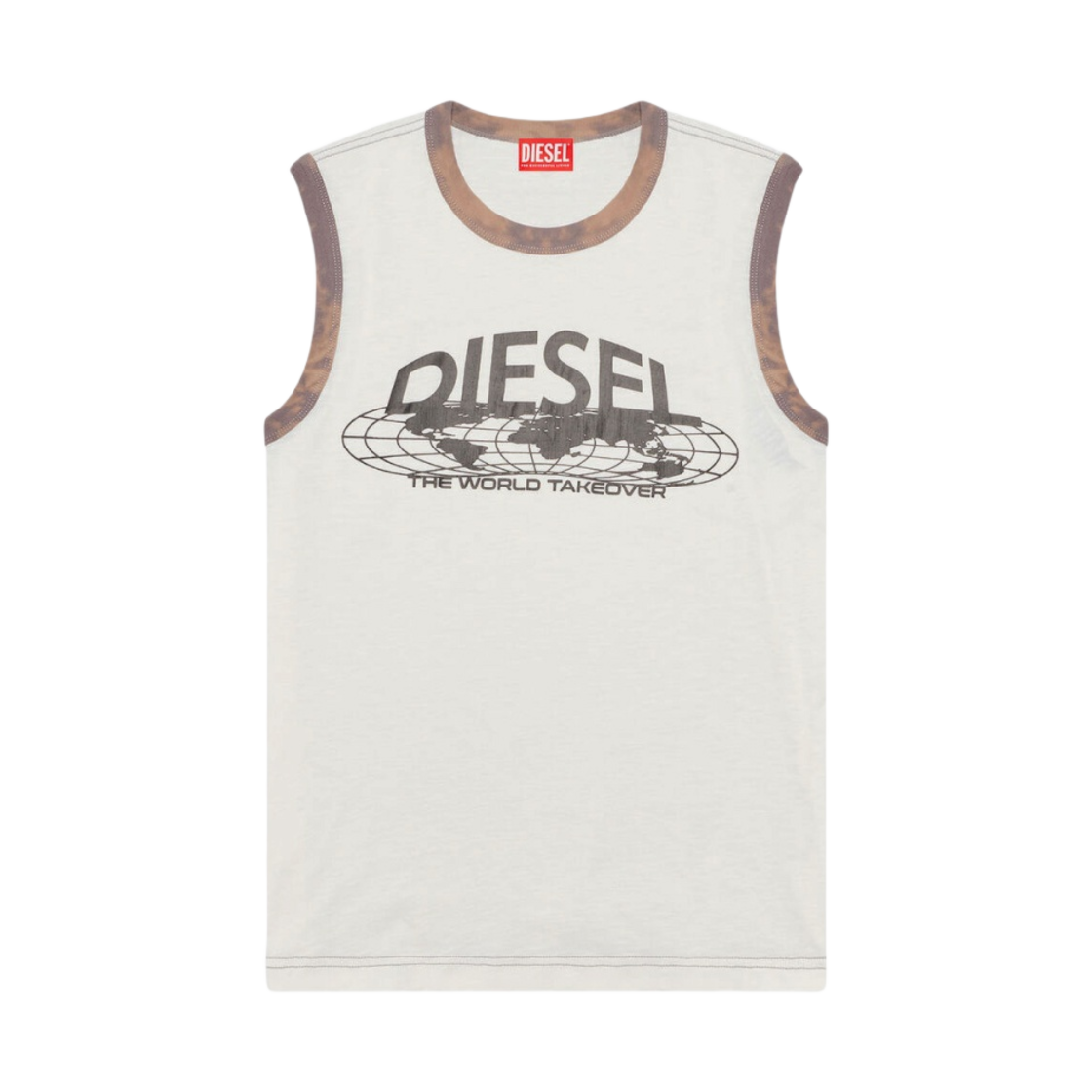 디젤 T-비스코-L1 슬리브리스 화이트(Diesel T-Bisco-L1 Sleevless White) - 1