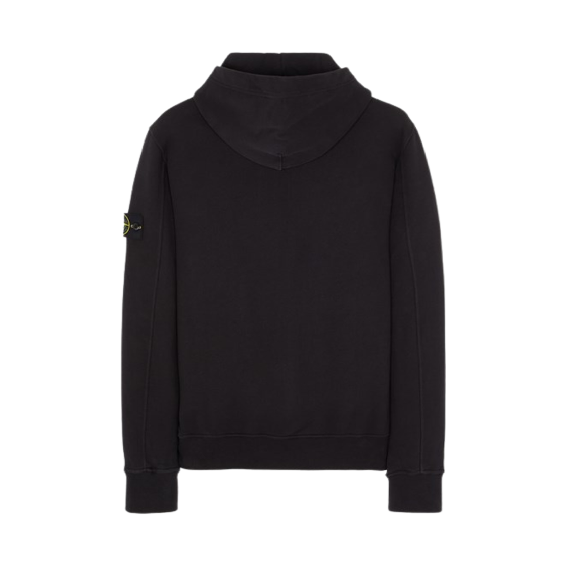 스톤 아일랜드 60477 브러쉬드 코튼 플리스 가먼트 다이드 풀 집업 후드 스웨트셔츠 블랙 - 23FW(Stone Island 60477 Brushed Cotton Fleece Garment Dyed Full Zip Up Hooded Sweatshirt Black - 23FW) - 2