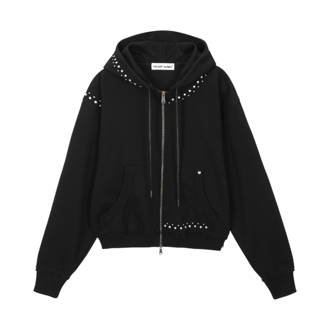 VACANT Archive COW LEATHER BLACK JACKET