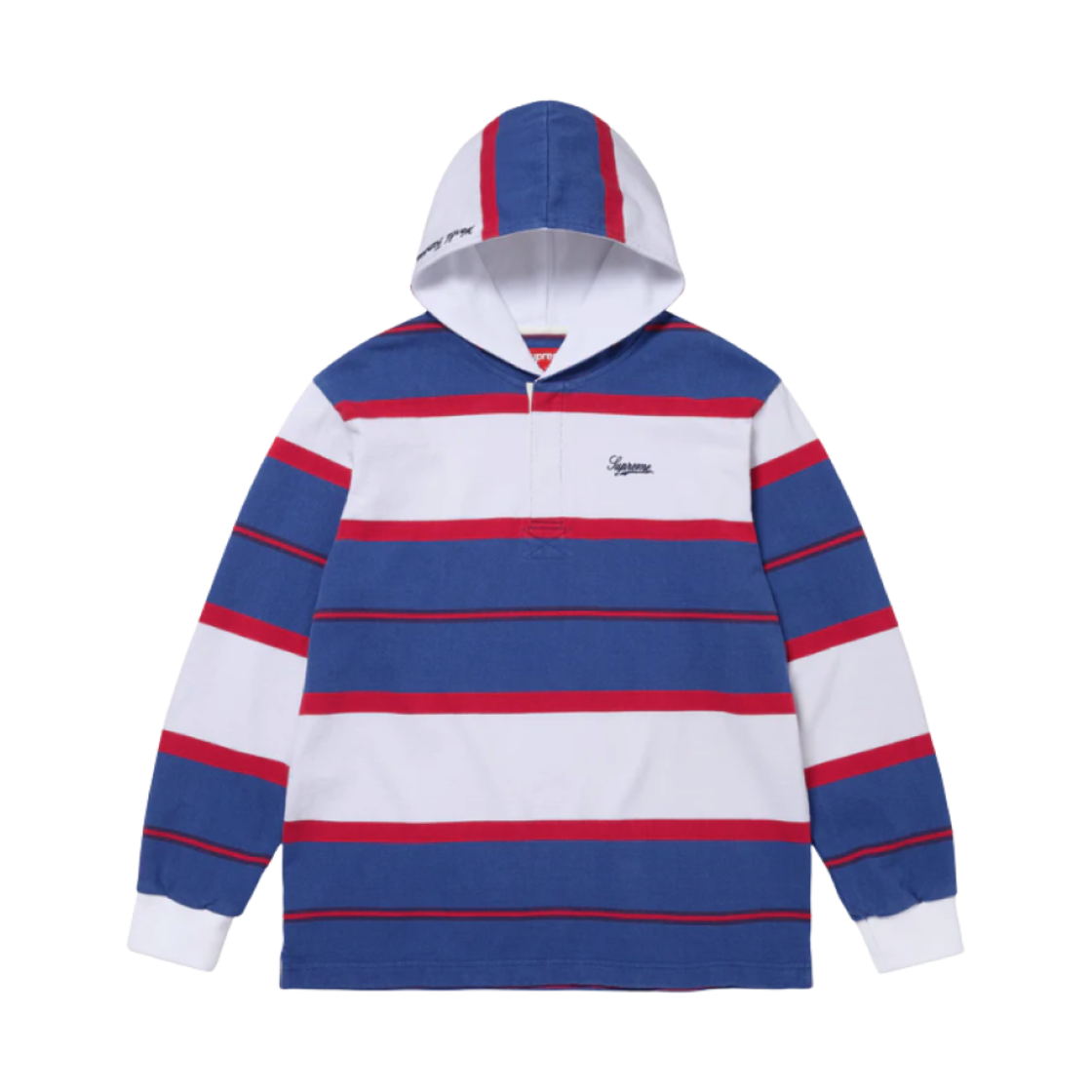 슈프림 후드 럭비 로얄 - 24FW(Supreme Hooded Rugby Royal - 24FW) - 2