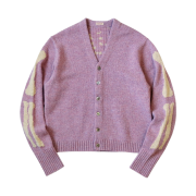 Kapital 5G Wool Bone Short Cardigan Light Purple