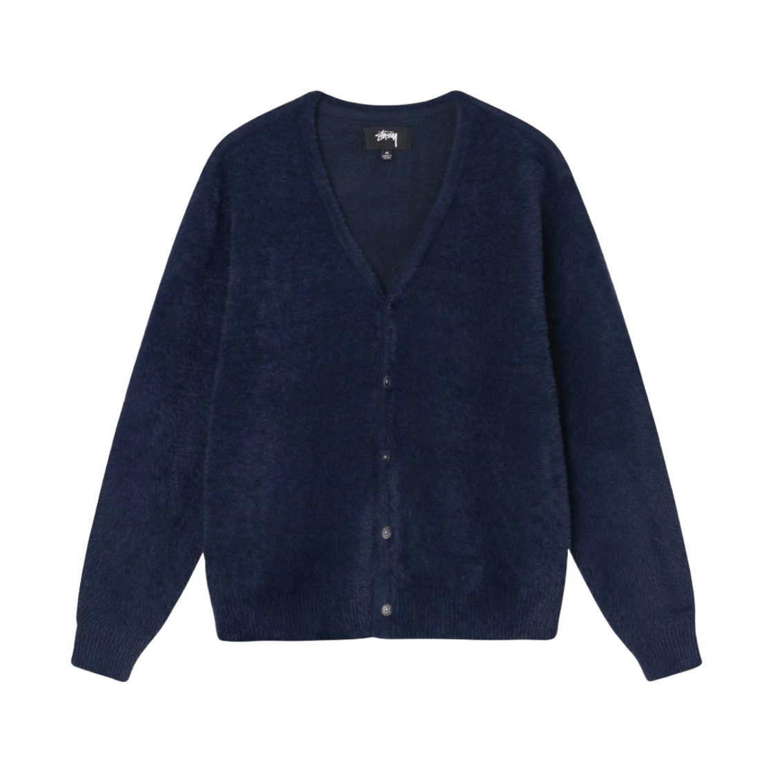 스투시 쉐기 가디건 딥 네이비(Stussy Shaggy Cardigan Deep Navy) - 1