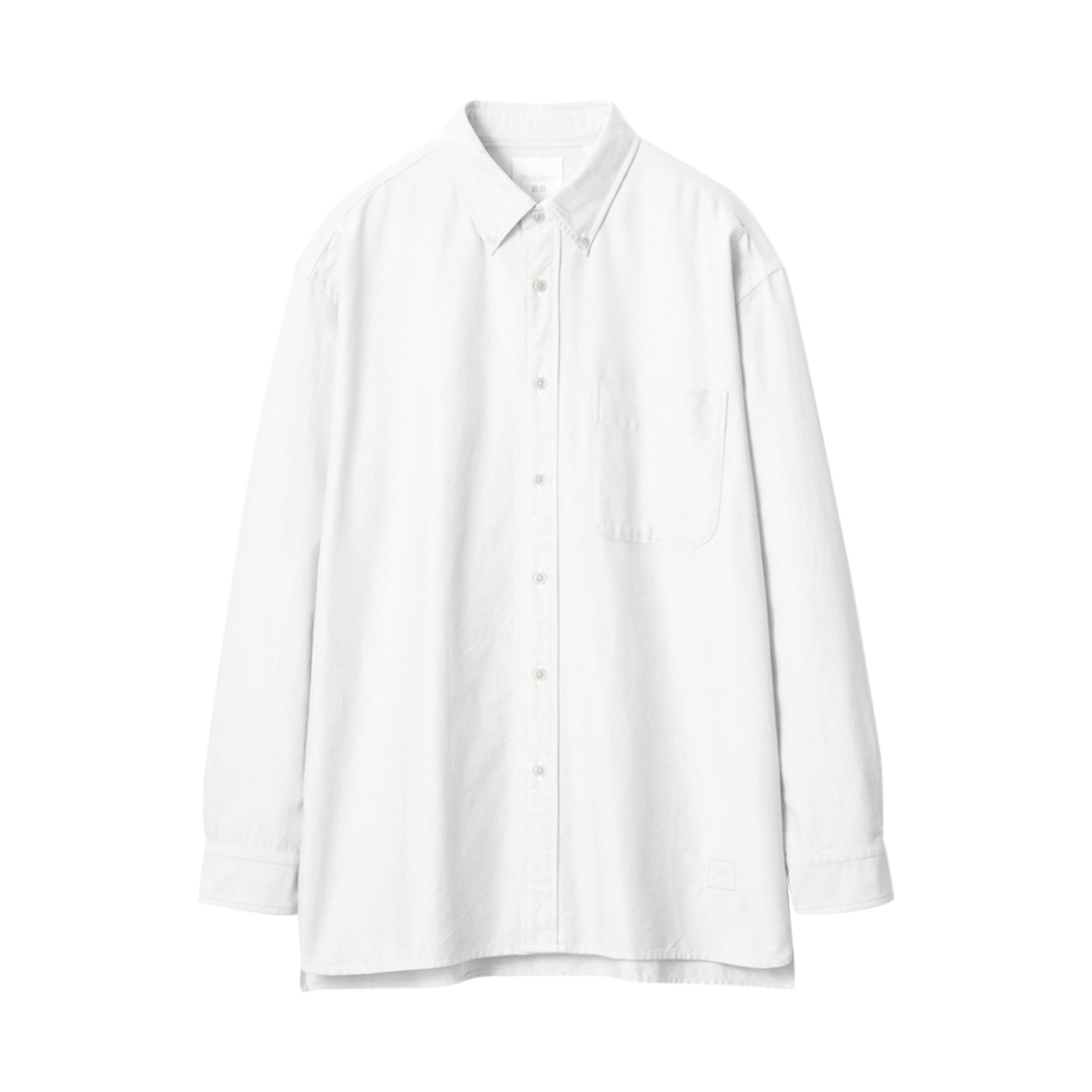 유니클로 x JW 앤더슨 옥스포드 오버사이즈 셔츠 화이트 - KR(Uniqlo x JW Anderson Oxford Oversized Shirt White - KR)